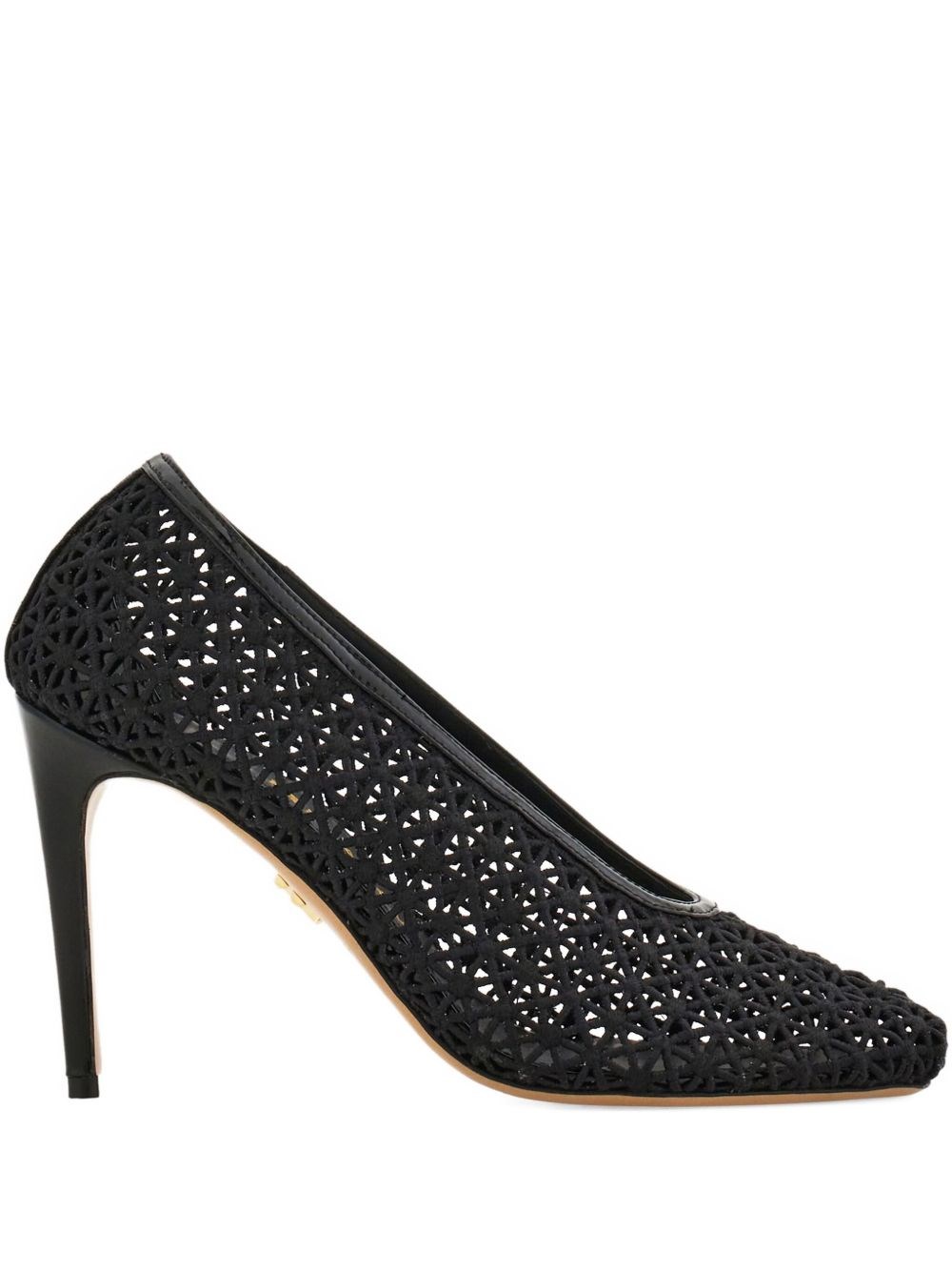 Ferragamo Macramé Pumps