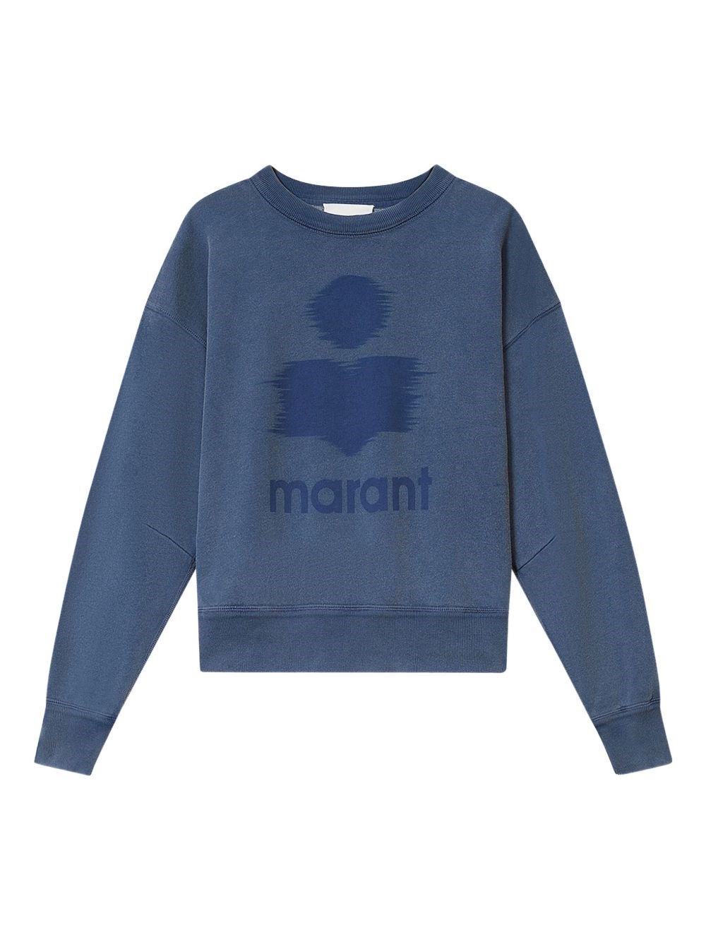 Isabel Marant Étoile Marant Etoile Mobyli Cotton Sweatshirt In Blue