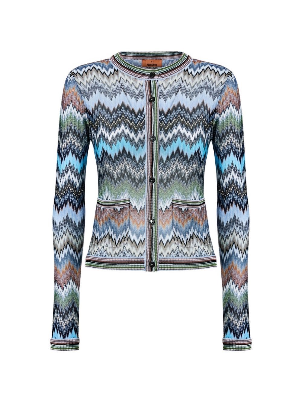 Missoni Zig Zag Cardigan In Multi