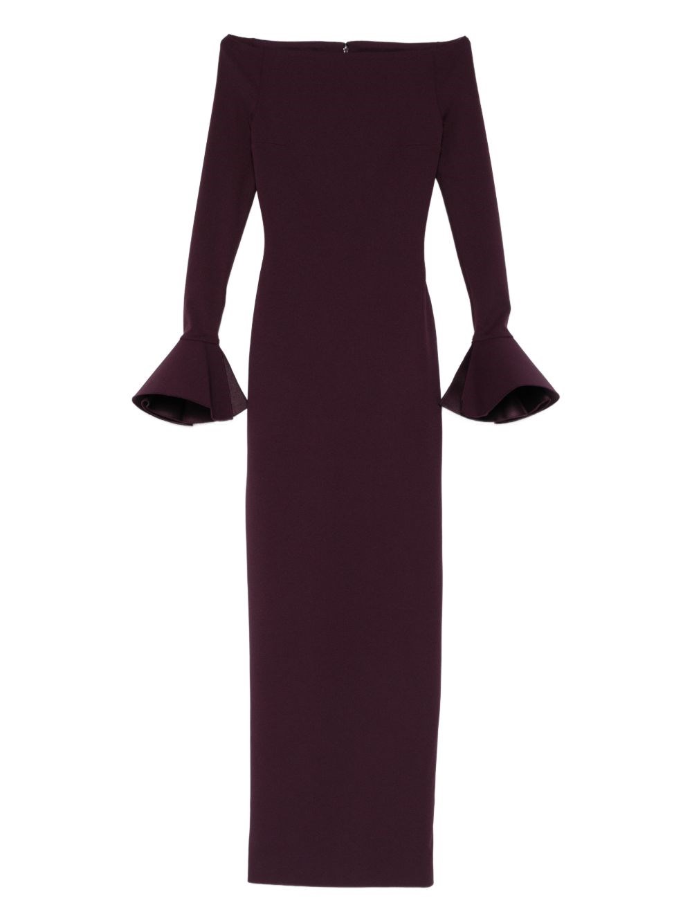 Solace London Anica Maxi Dress In Purple