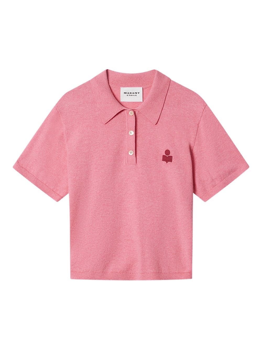 MARANT ETOILE Wool And Cotton Polo Shirt