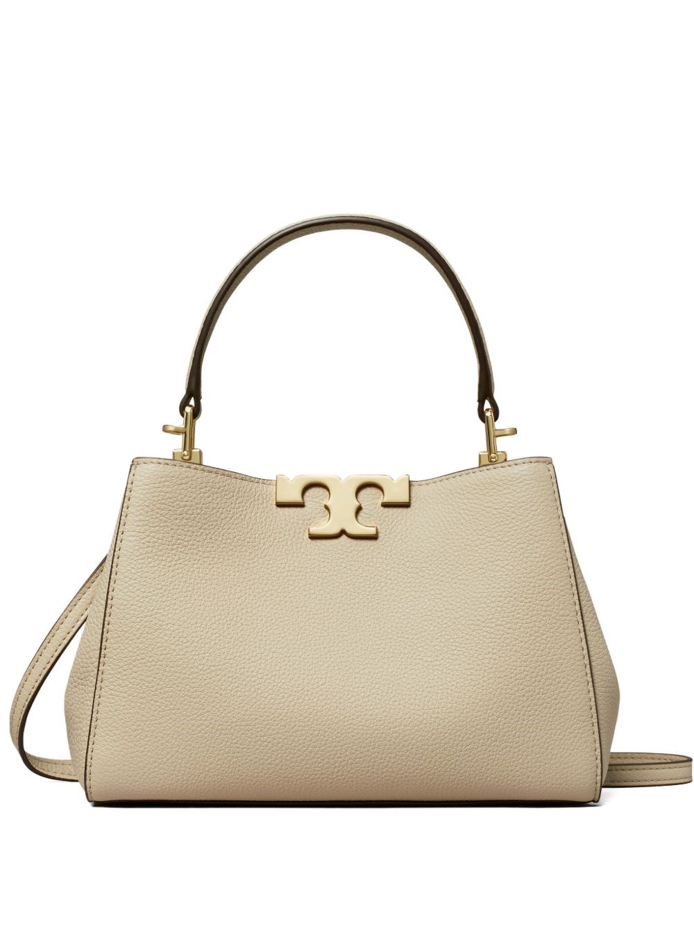 Tory Burch Eleanor Mini Leather Handbag In White