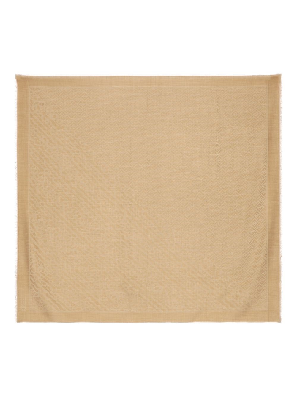 Fendi Wool And Silk Scarf