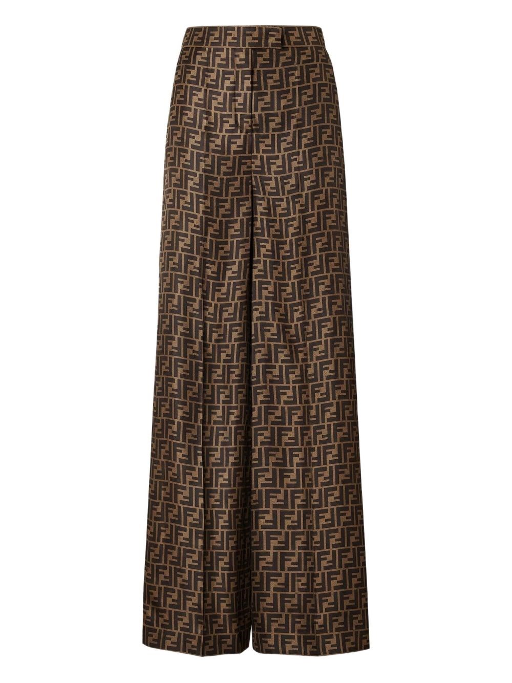 Fendi Ff Silk Trousers