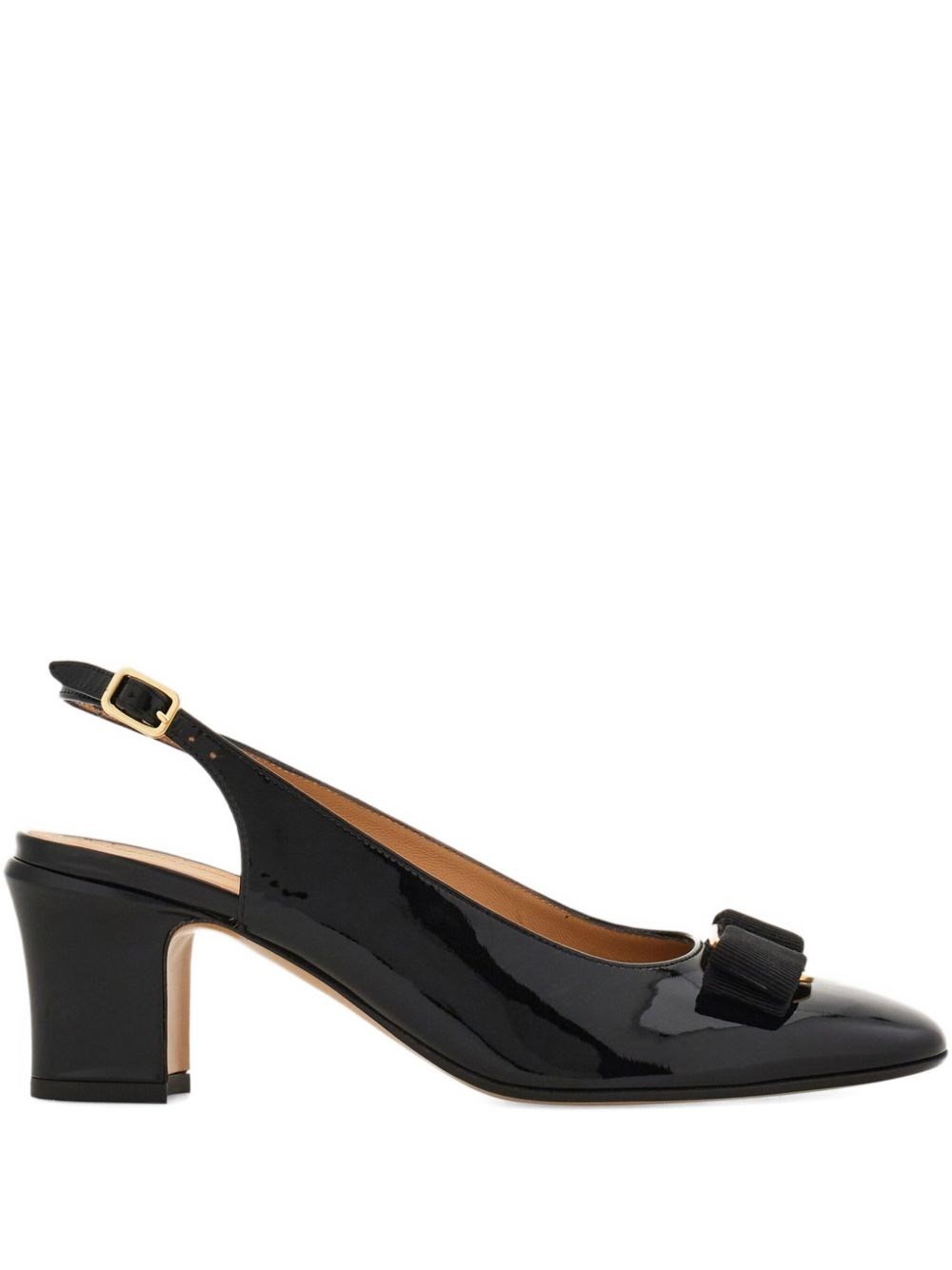 Ferragamo Leather Slingback Pumps