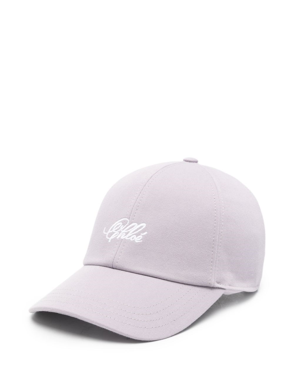 Chloé Chloè Charms Baseball Cap In Purple