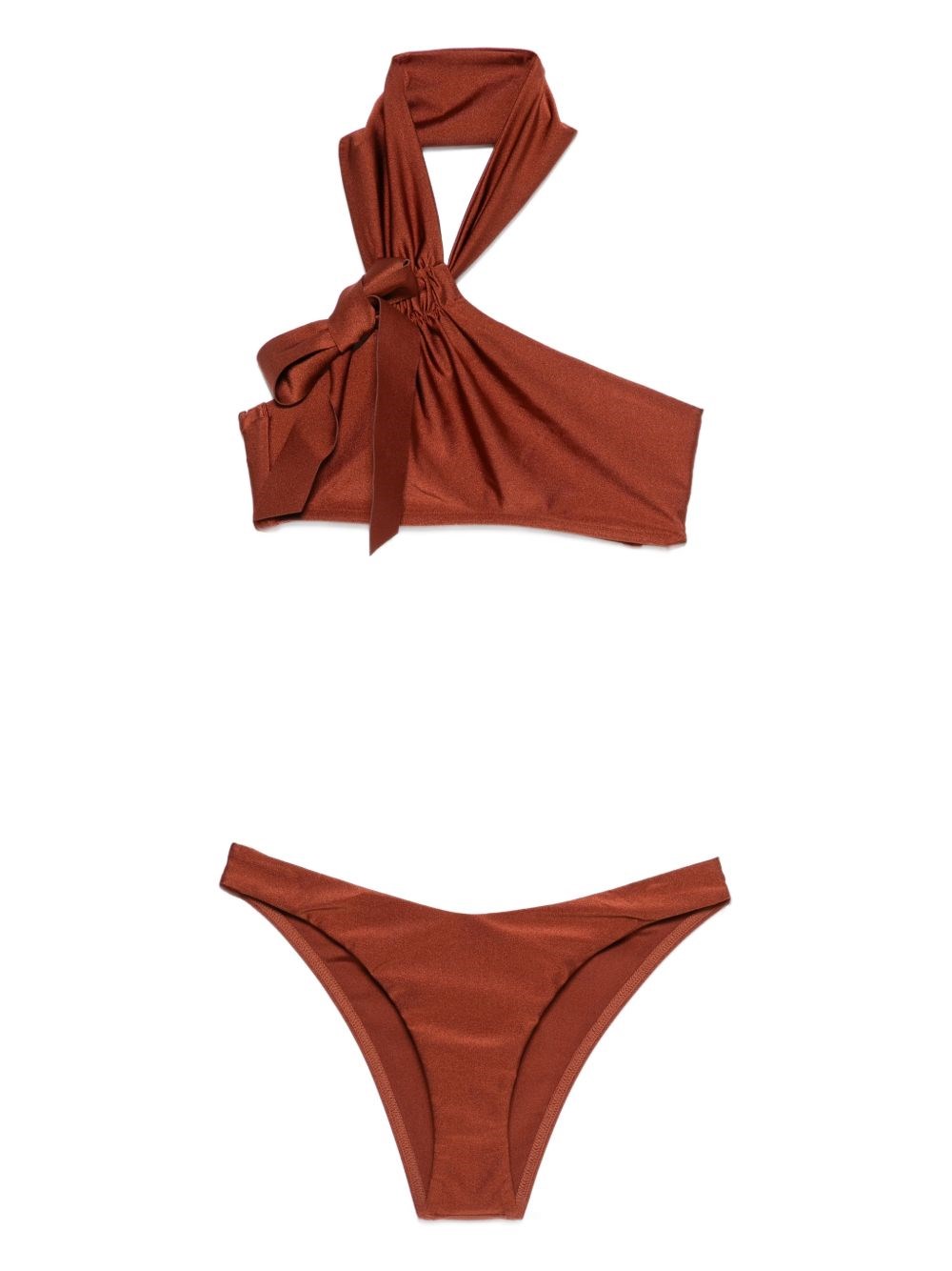 Zimmermann Awaken Bikini Set In Brown
