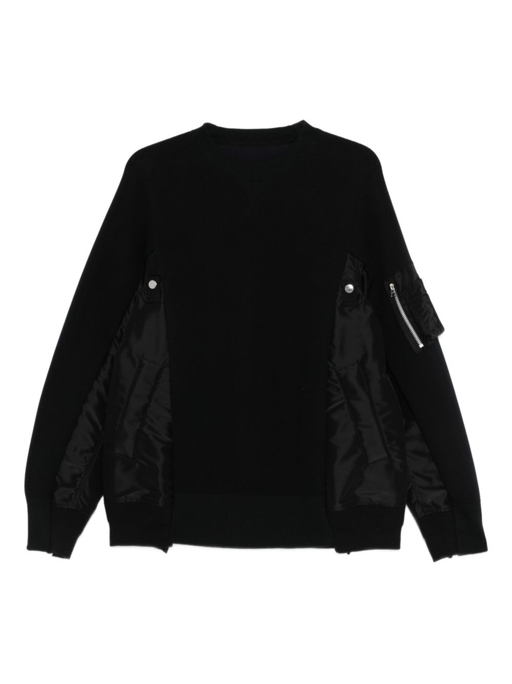 Sacai Maglione In Misto Cotone
