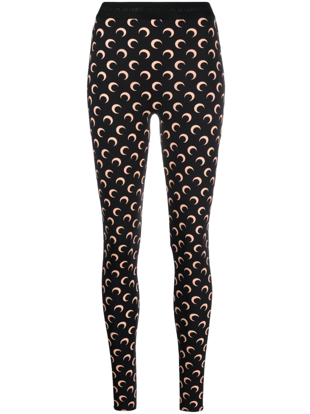 MARINE SERRE Moon Stirrup Leggings