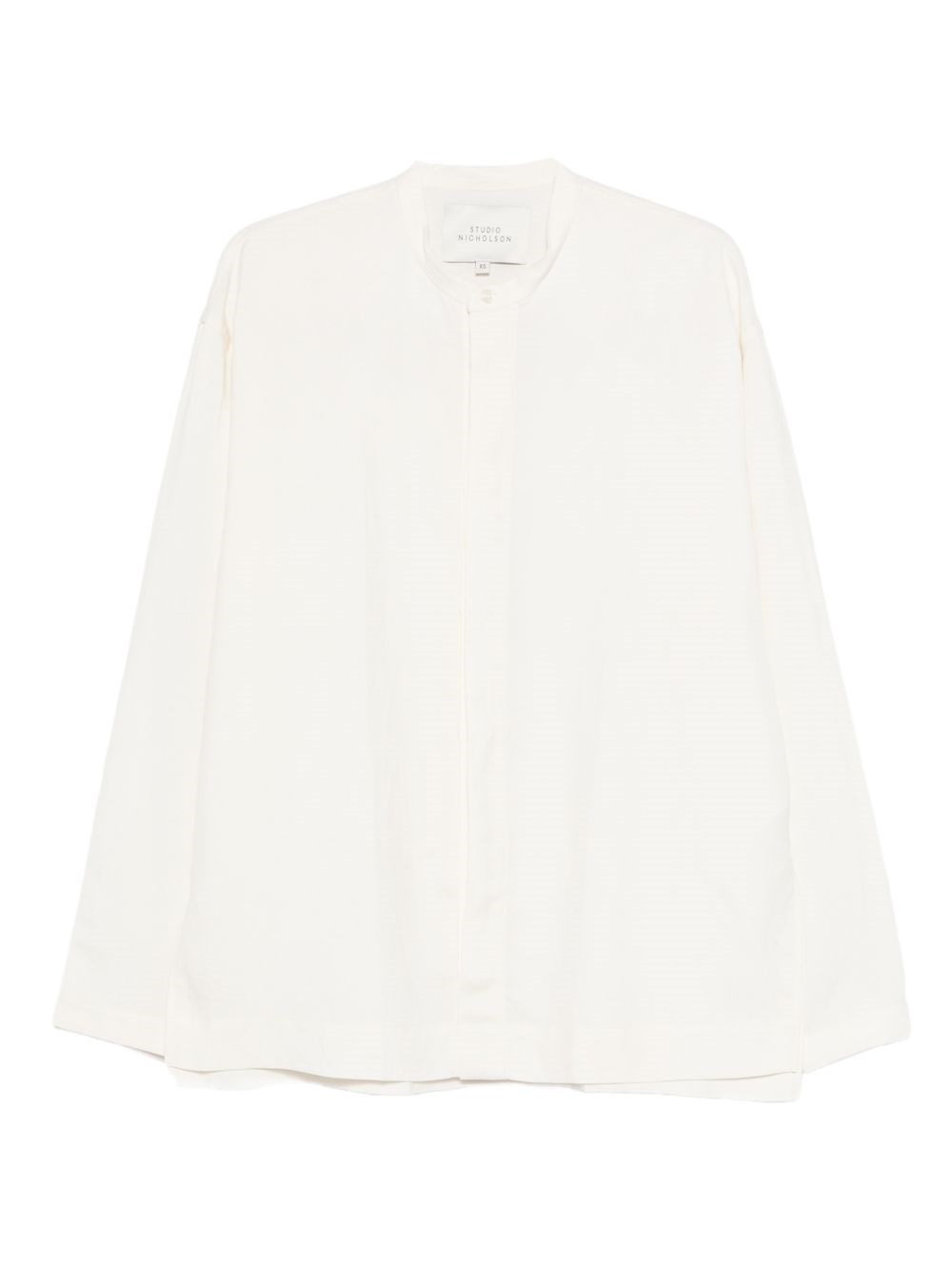 STUDIO NICHOLSON Karst Linen Blend Shirt