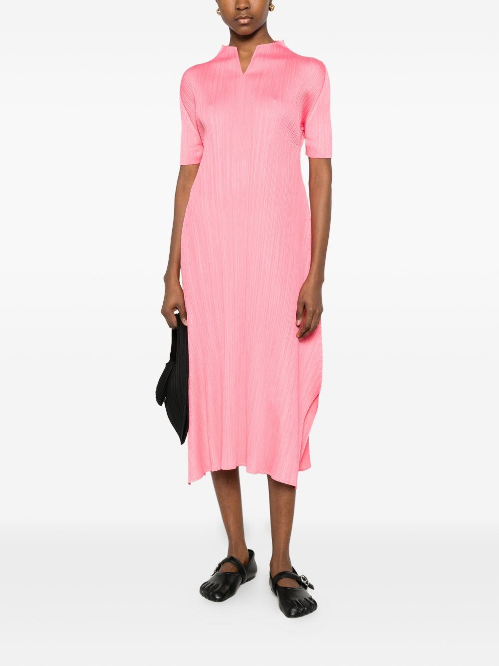 PLEATS PLEASE ISSEY MIYAKE Pleated Long Dress