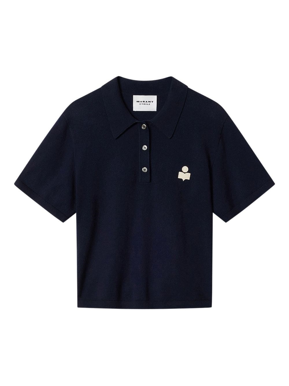 MARANT ETOILE Wool And Cotton Polo Shirt