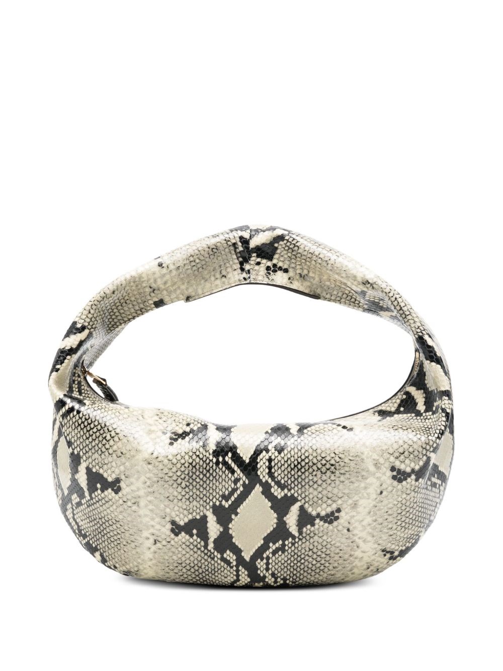 Khaite Olivia Medium Leather Hobo Bag In Sand