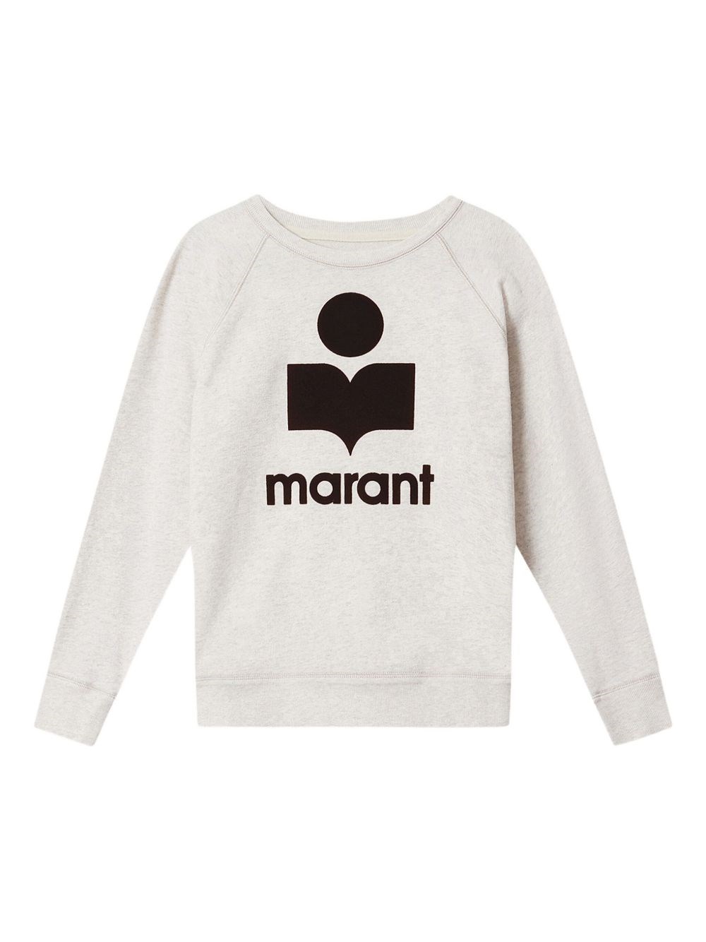 Isabel Marant Étoile Marant Etoile Millyny Cotton Sweatshirt In Brown