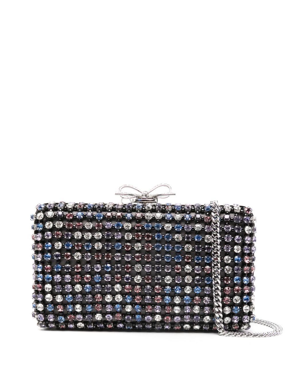 SELF PORTRAIT Crystal Embellished Clutch
