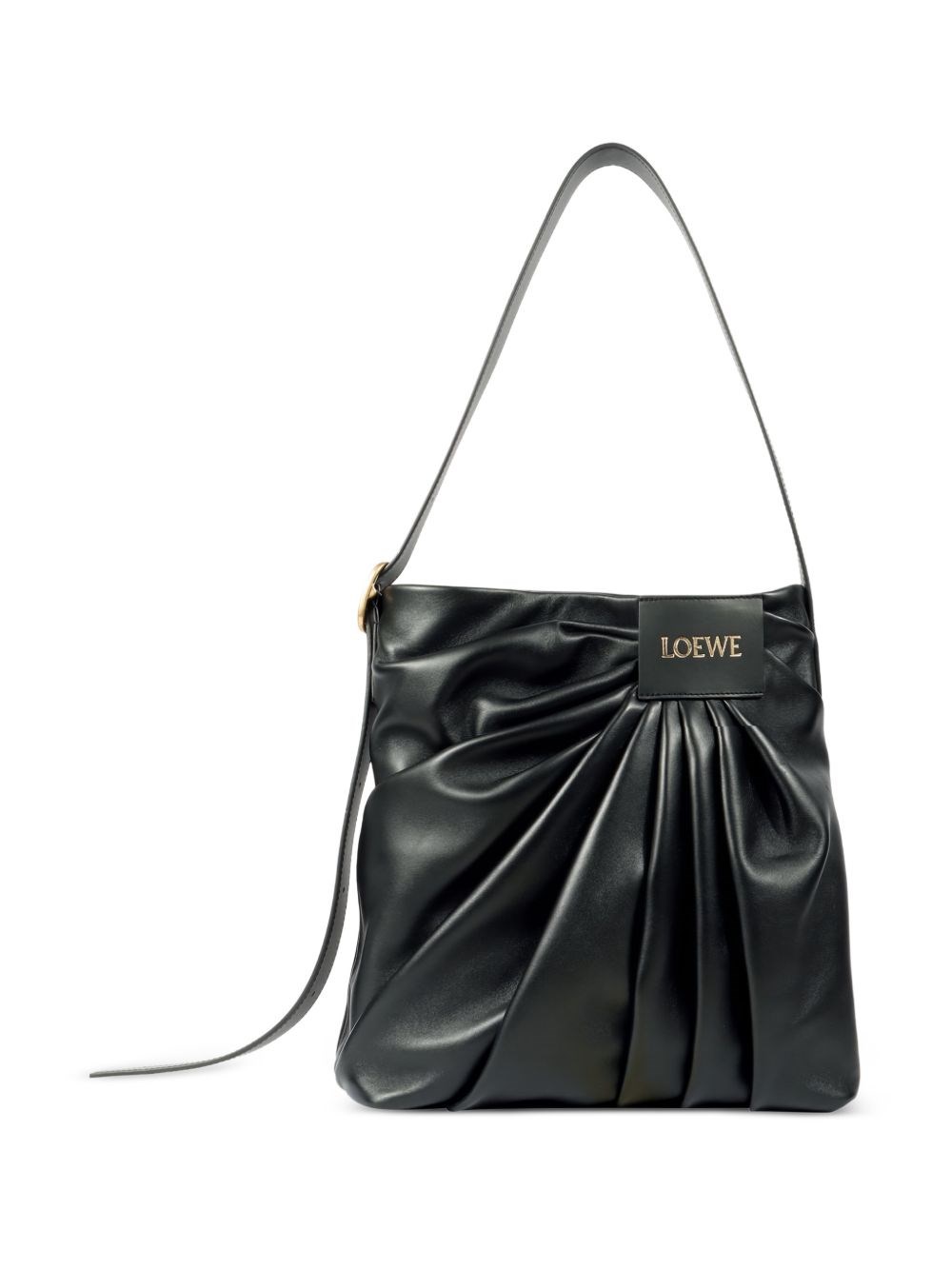 Loewe Draped Leather Tote Bag