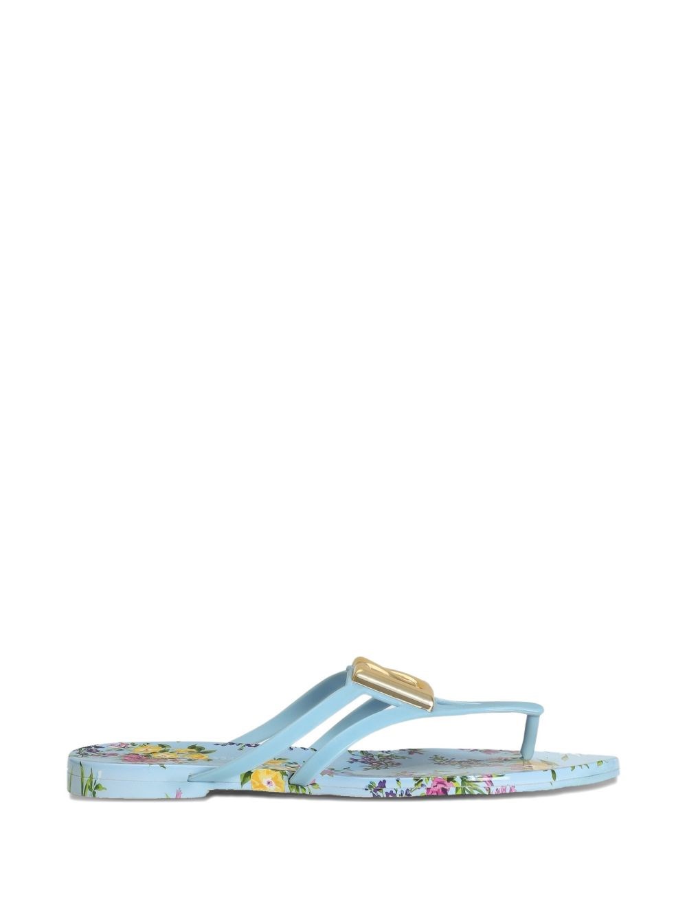 Dolce & Gabbana Dg Logo Thong Sandals
