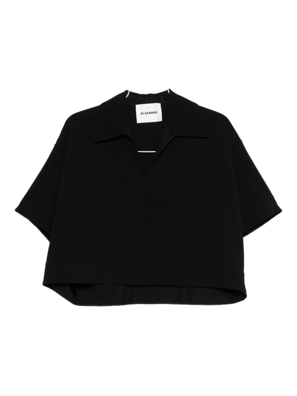 Jil Sander Cropped Polo Shirt