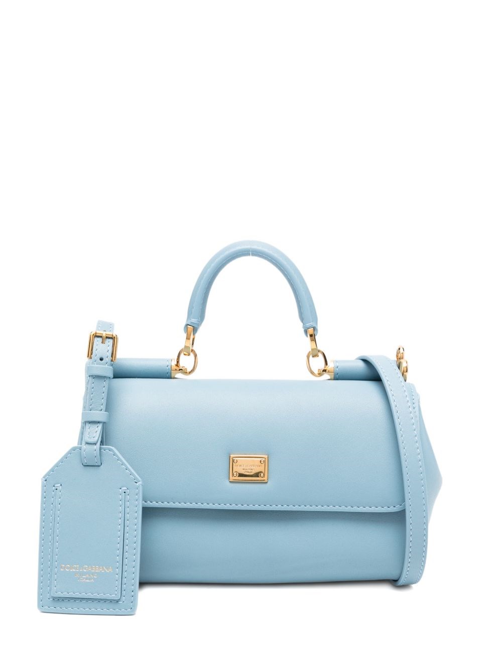 Dolce & Gabbana My Sicily Mini Leather Handbag