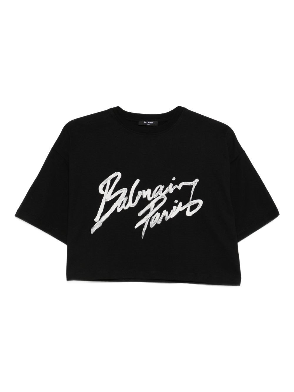 Balmain Logo Cotton T-Shirt