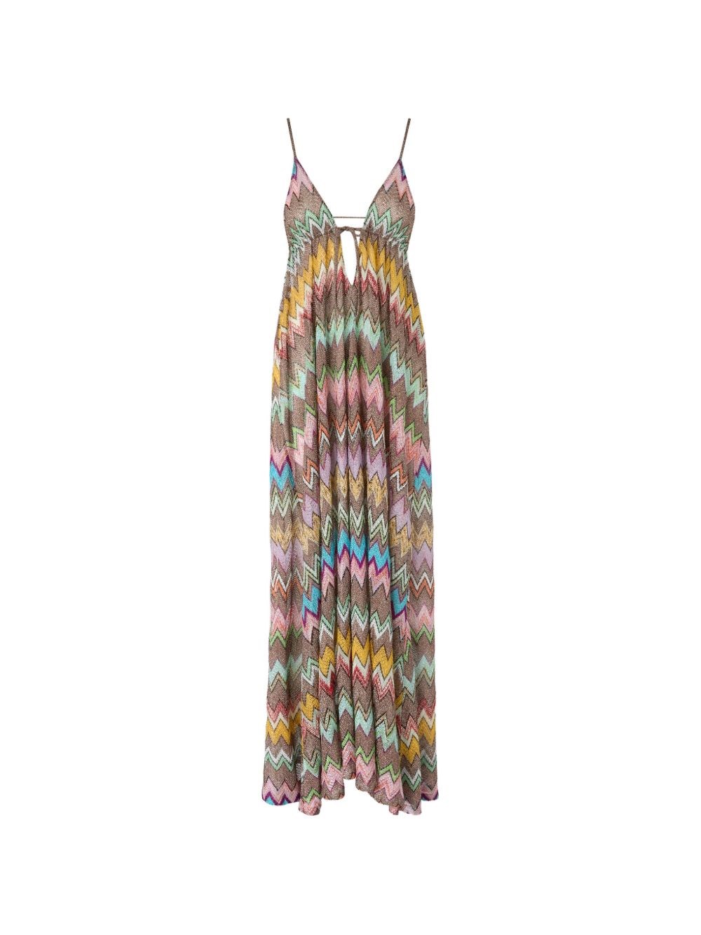 MISSONI BEACHWEAR Zig Zag Long Cover Up