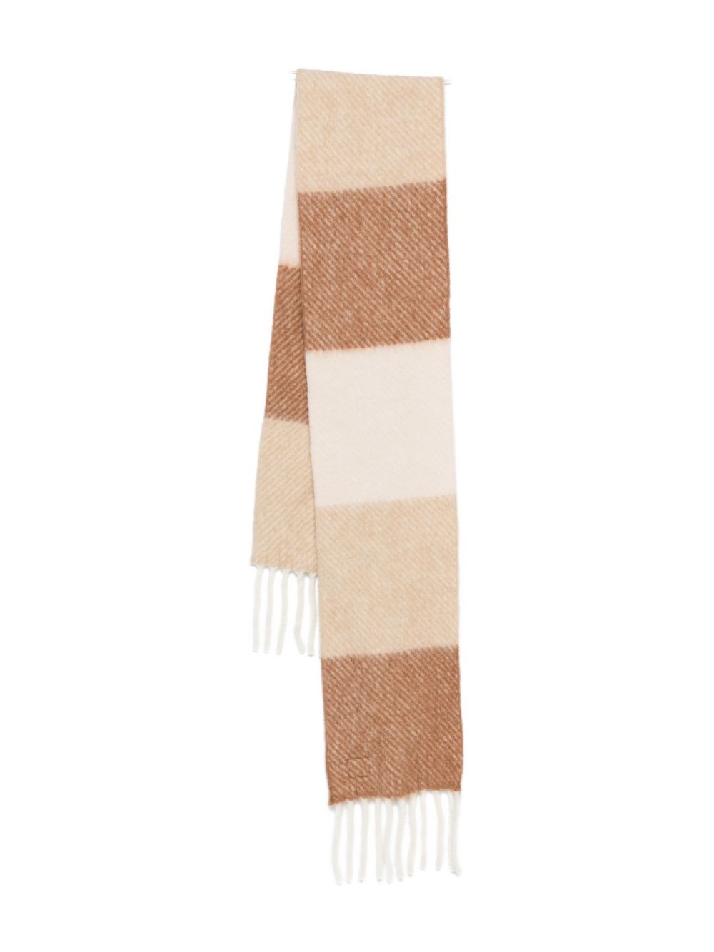 Loewe Wool Fringed Scarf