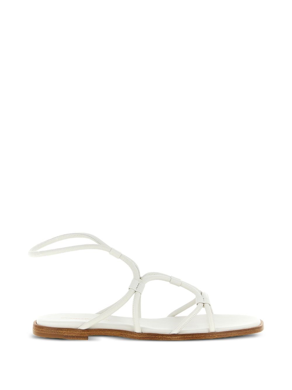 Gianvito Rossi Leather Flat Sandals