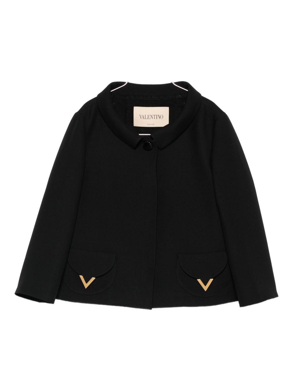 Valentino Vlogo Signature Wool And Silk Jacket