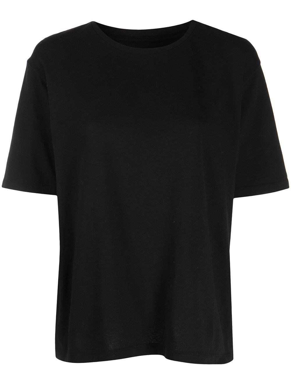 Khaite Cotton T-shirt In Black