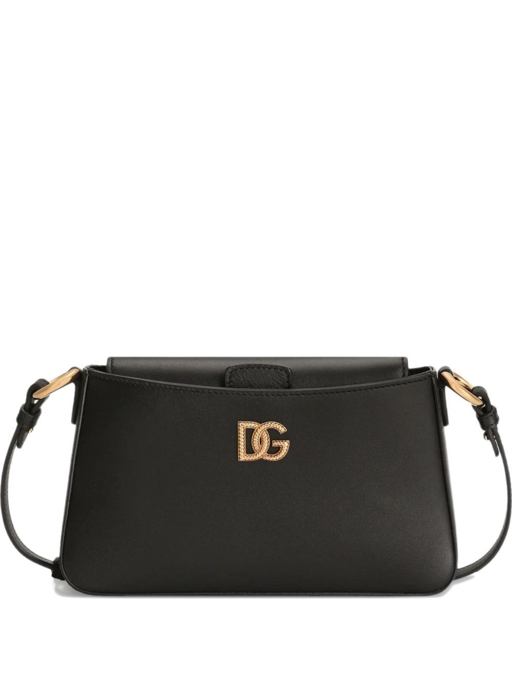 Dolce & Gabbana Γυναικών Μαύρο Leather Phone Bag