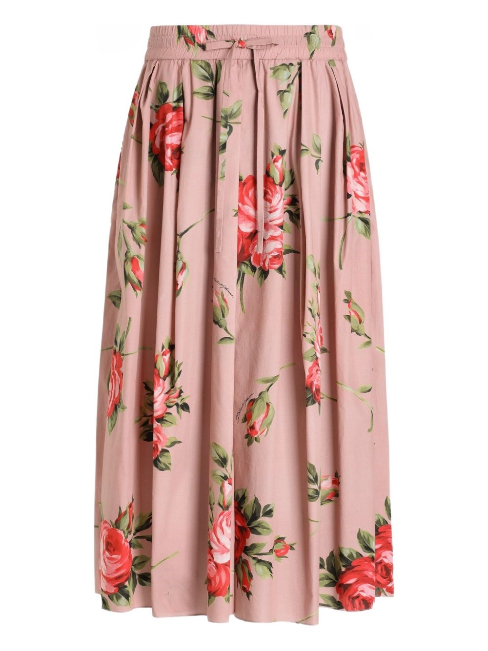 Dolce & Gabbana Roses Bouquet Long Skirt