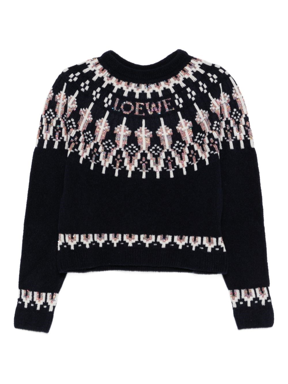 Loewe Wool Blend Crewneck Sweater