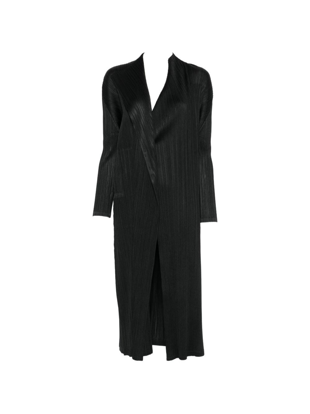 PLEATS PLEASE ISSEY MIYAKE Pleated Long Coat