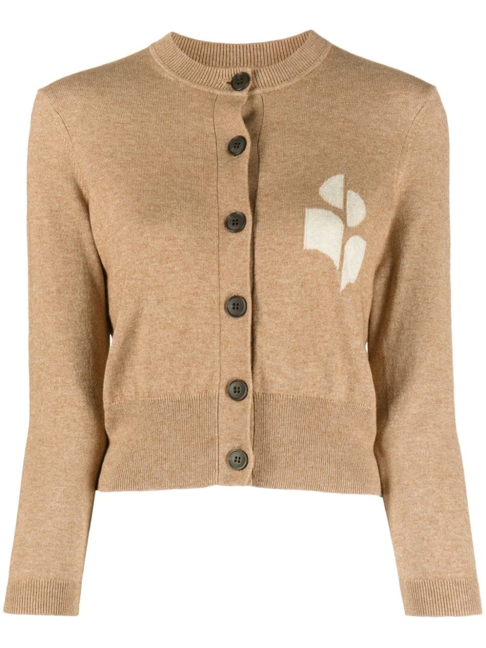 MARANT ETOILE Cardigan In Cotone E Lana Newton