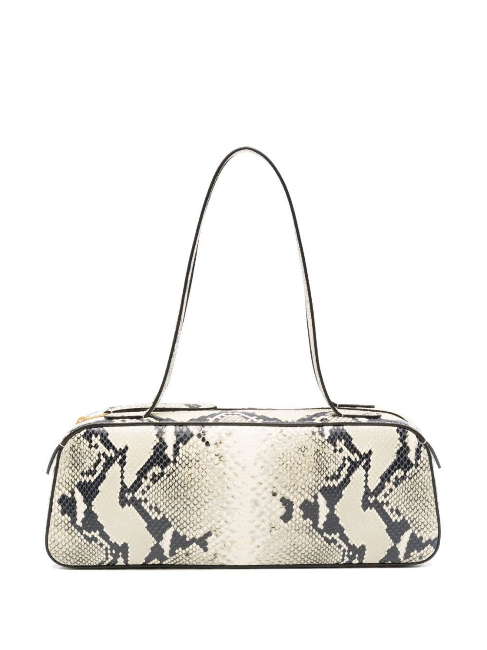Khaite Simona Leather Shoulder Bag In Multi