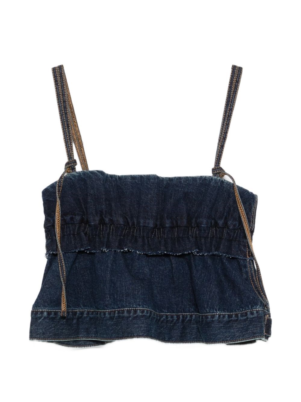 Sacai Denim Tank Top