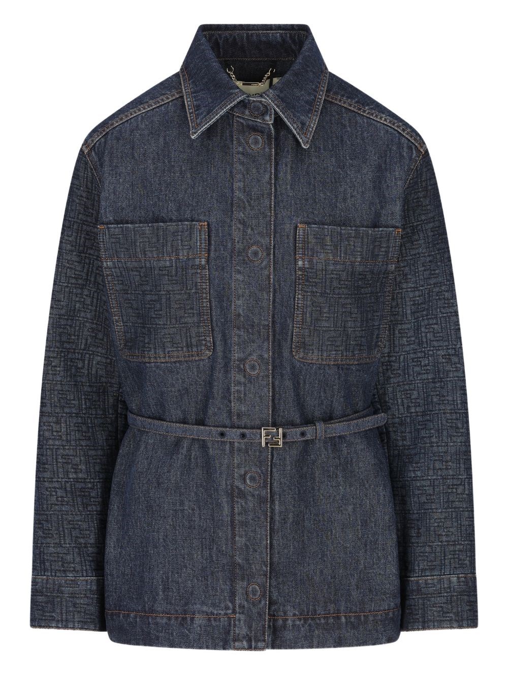 Fendi Denim Cotton Jacket