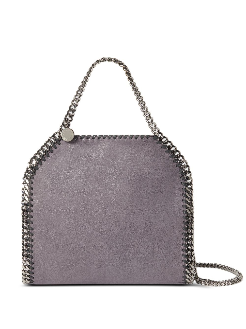 Stella Mccartney Falabella Mini Tote In Gray
