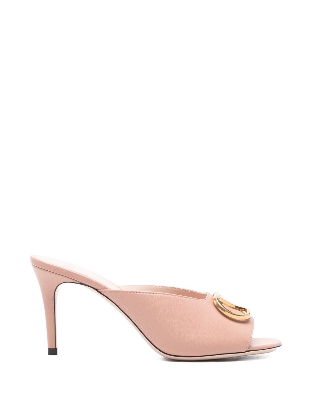 VALENTINO Valentino Garavani Vlogo Signature Leather Mules　ヴァレンティノ ガラヴァーニ Vロゴ シグネチャー レザー ミュール