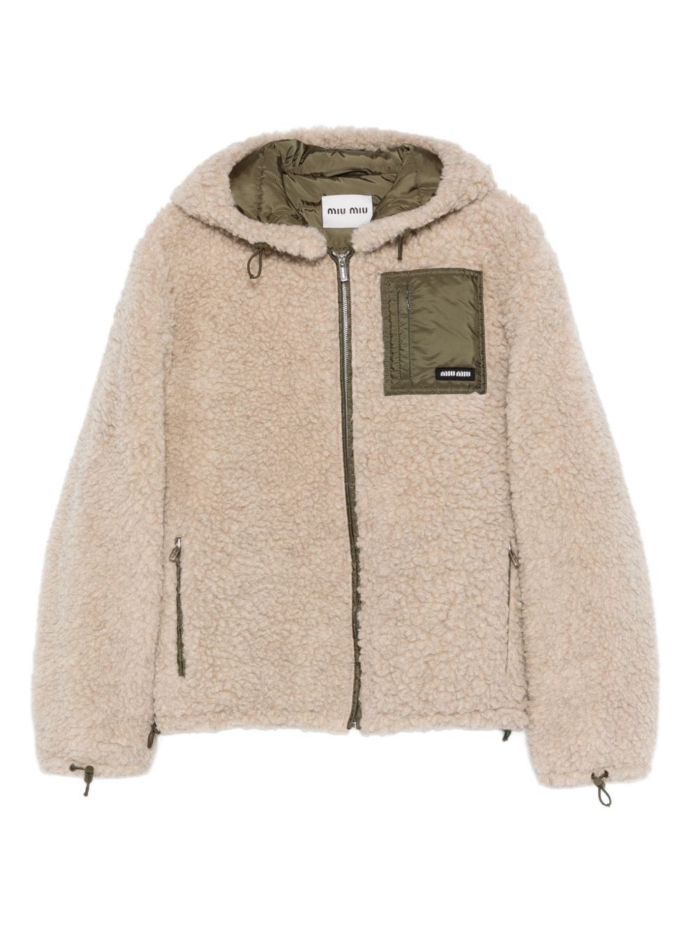Miu Miu Teddy Blouson Jacket