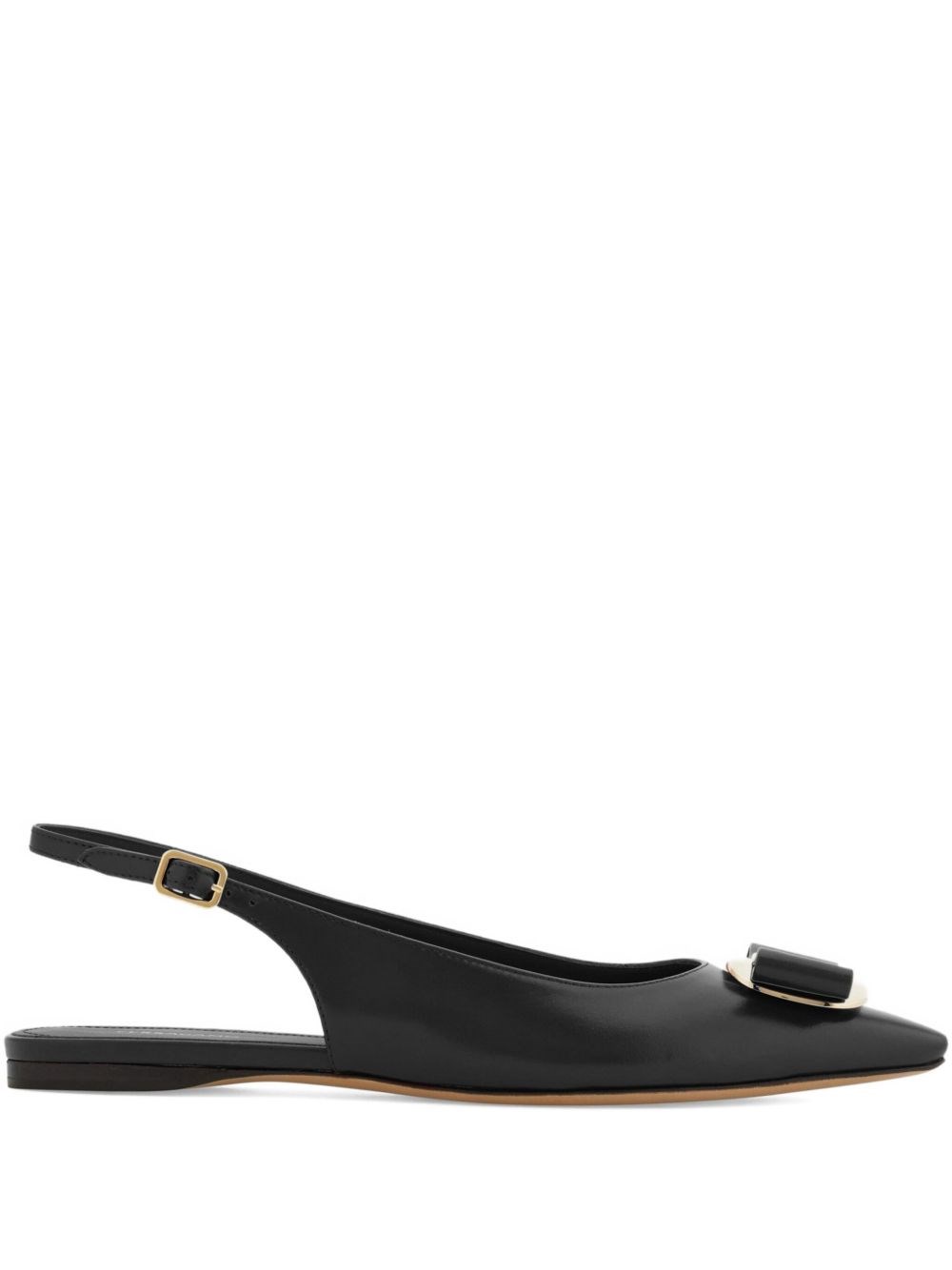 Ferragamo Leather Slingback Pumps