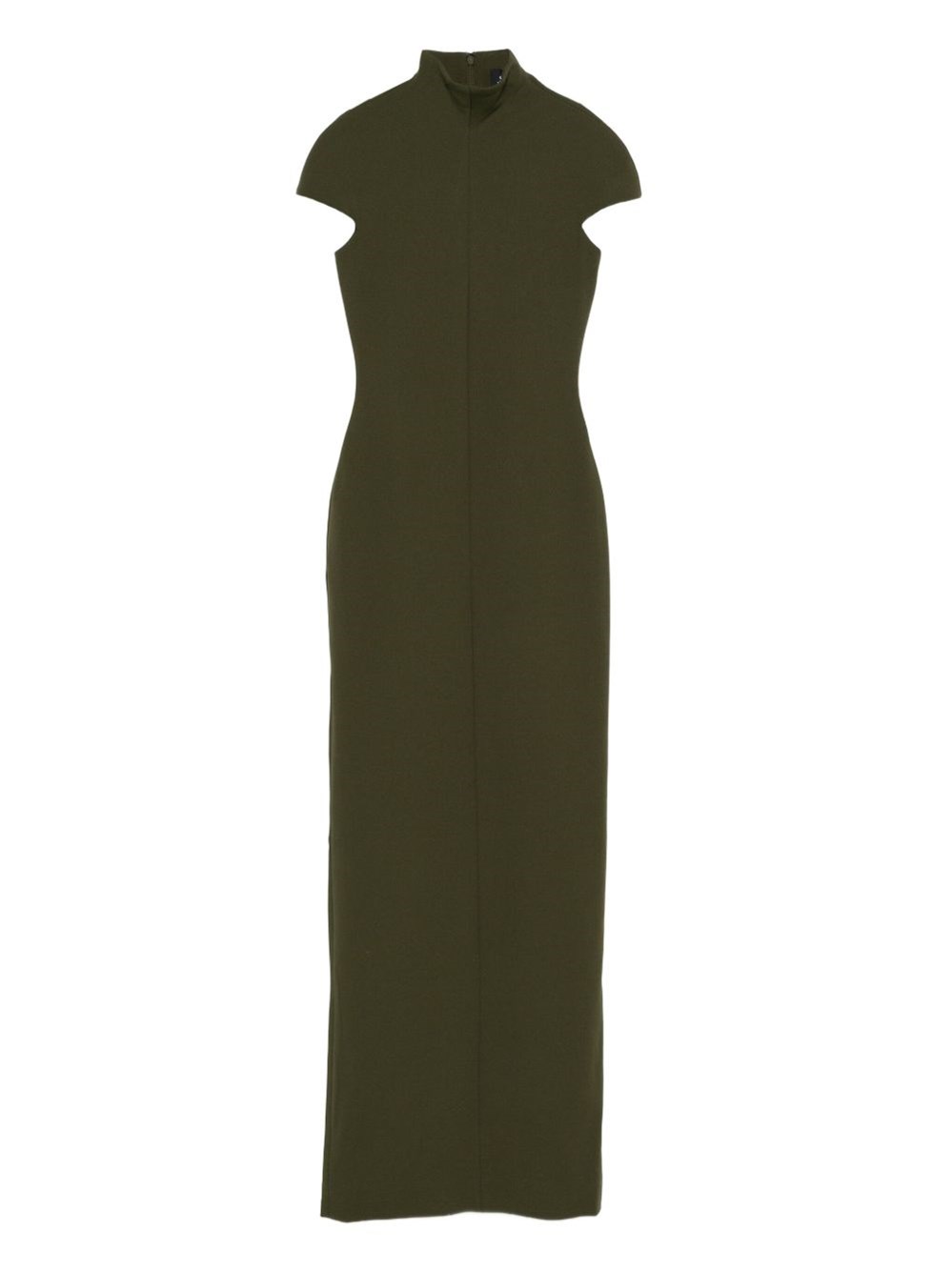 Solace London Lang Maxi Dress In Green