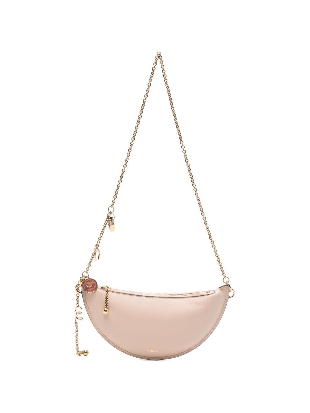 Chloé Chloè  Icons Leather Crossbody Bag In Pink