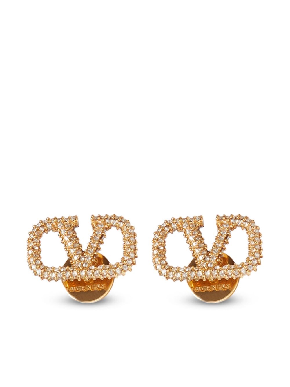 Valentino Garavani Vlogo Signature Strass Earrings