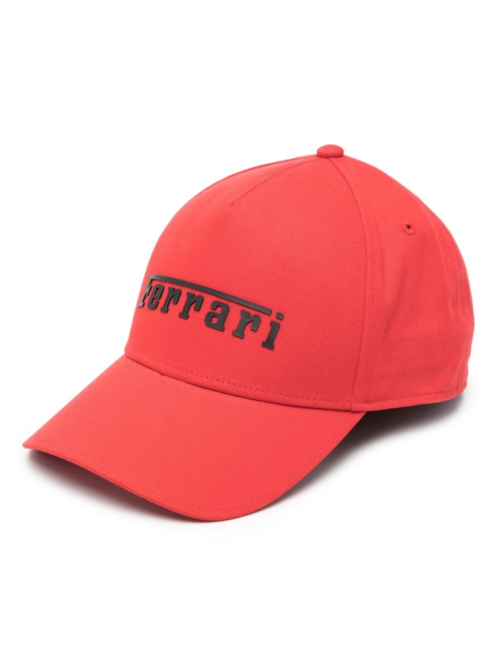 Ferrari Baseball Cap With Logo In Red