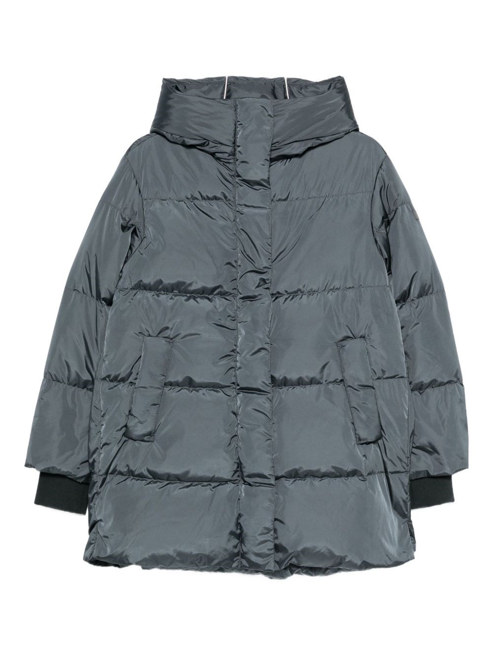 Lempelius Anu Midi Down Jacket In Gray