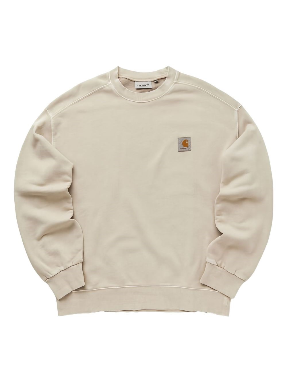 Carhartt Wip Logo Crewneck Sweatshirt In Neutral