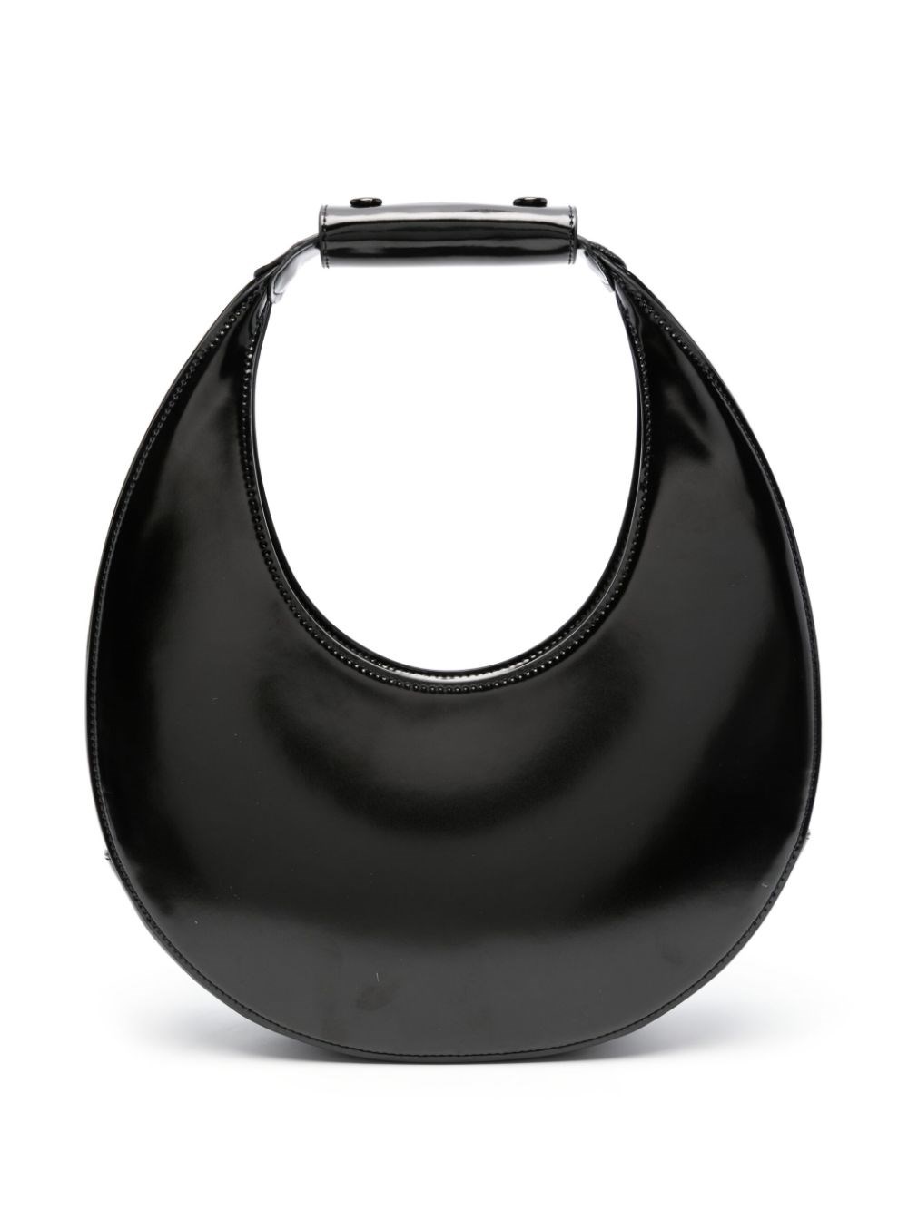 Staud Hand Bag In Leather In Black