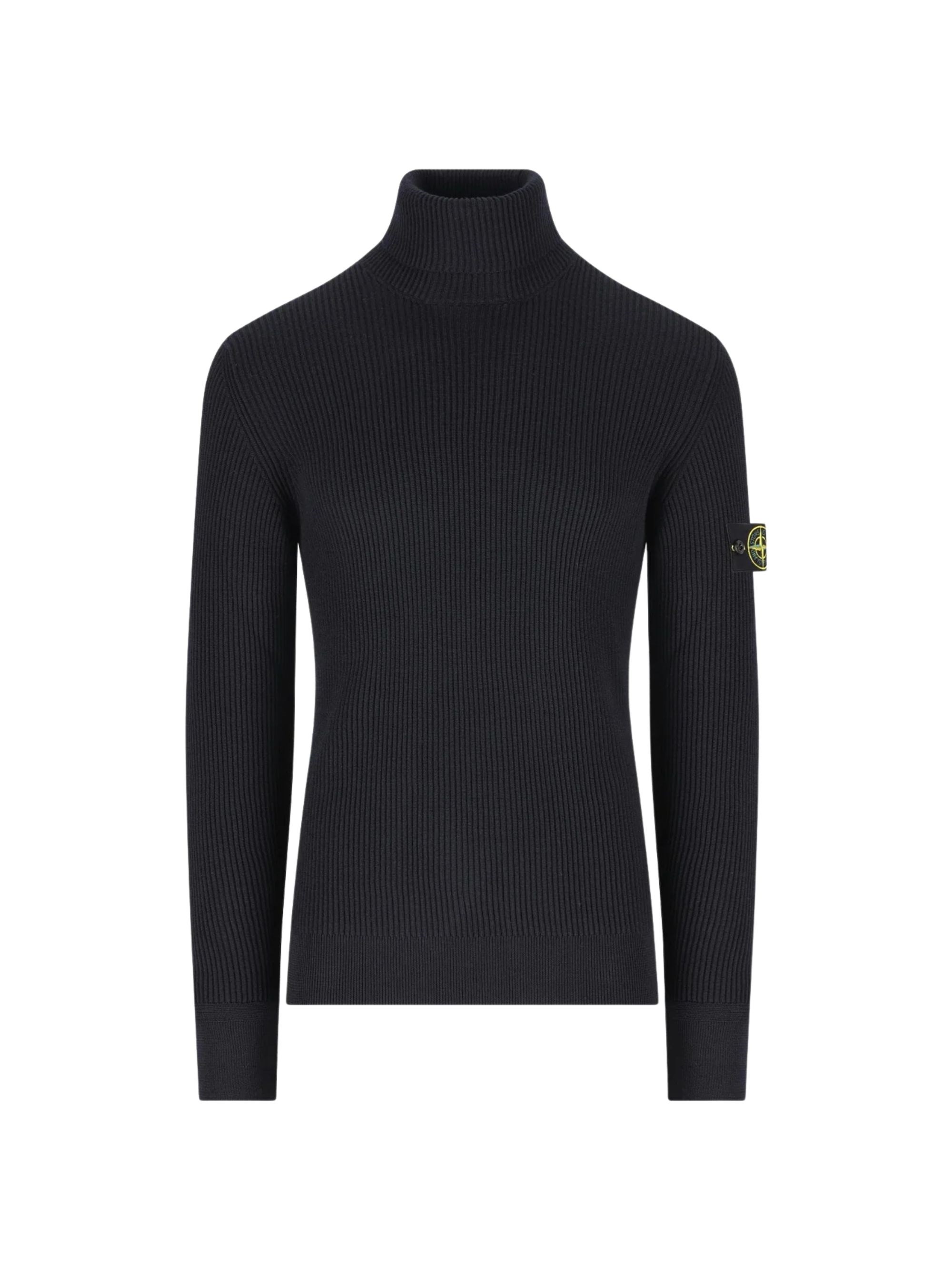 Stone Island Full Rib Turtleneck Sweater