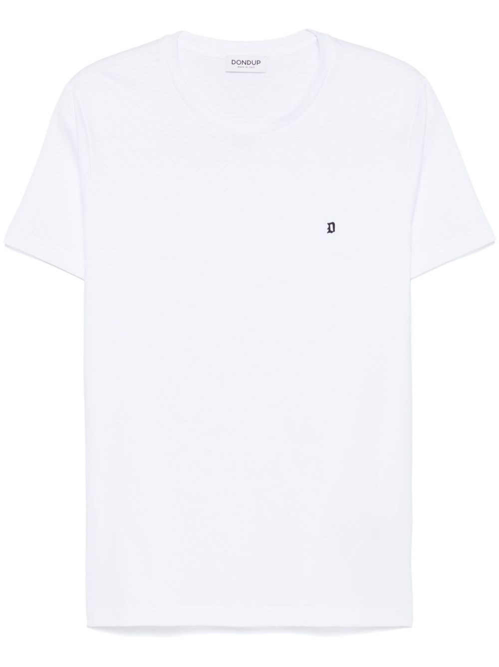 Dondup Short Sleeves T-shirt With Small Logo In White